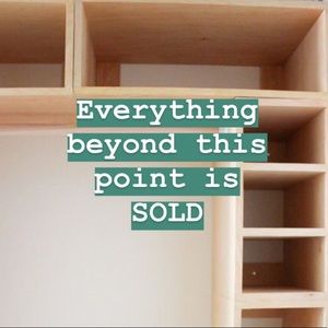 Everything below is sold